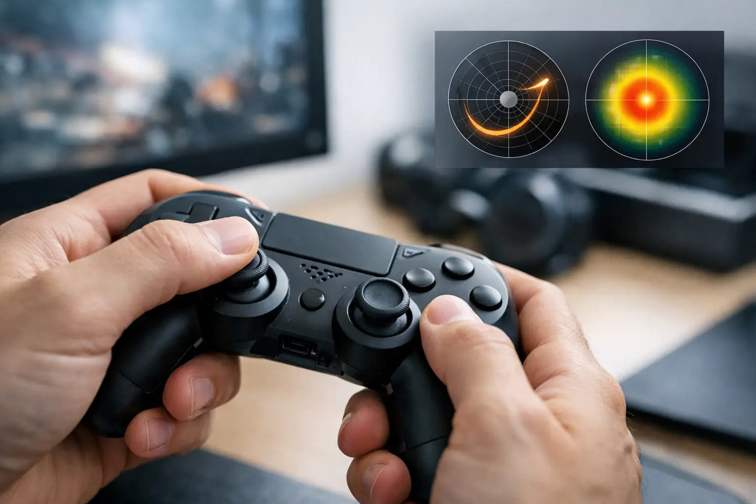 Uitleg over controller stick gevoeligheid