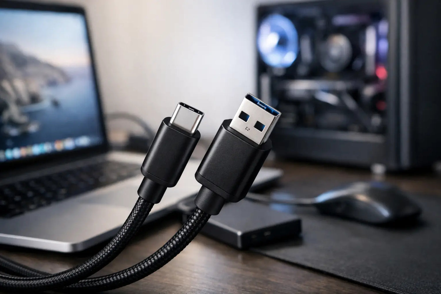 Snelle data kabel USB 5 Gbps voor je setup