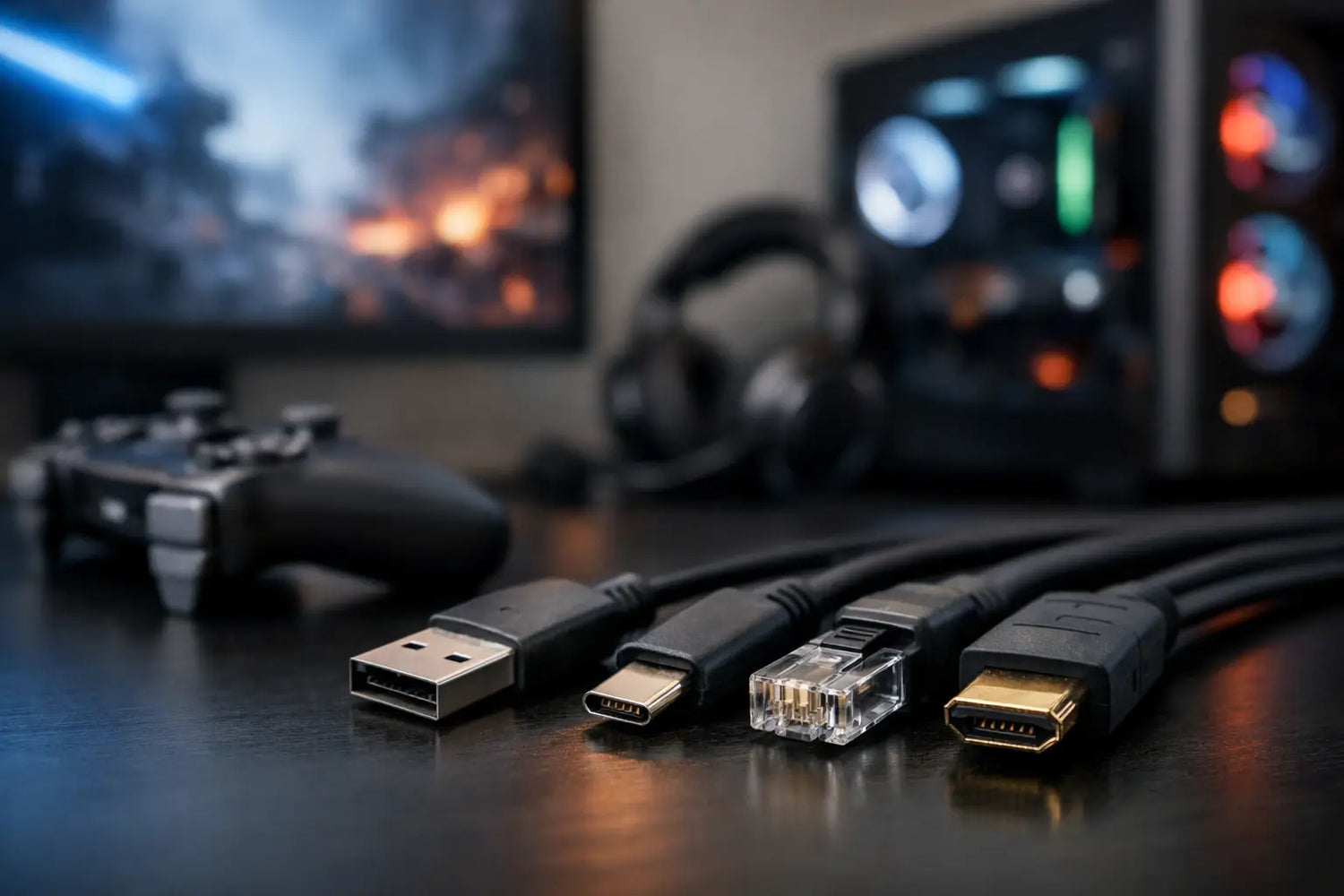 Verschil tussen datakabels voor gaming uitgelegd
