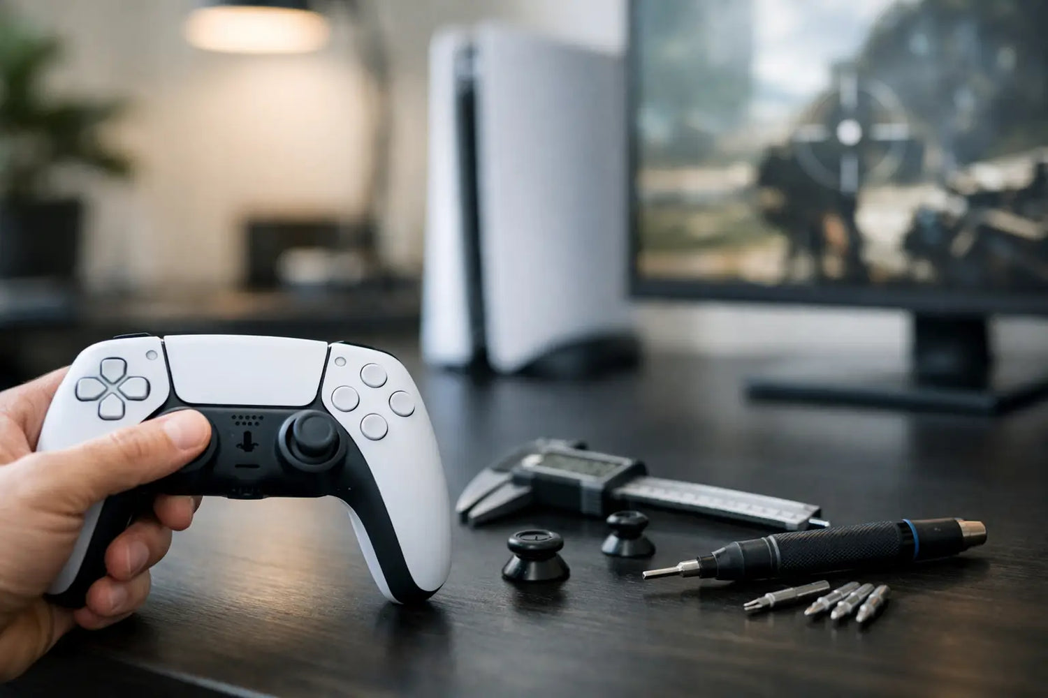 PS5 controller nauwkeuriger afstellen