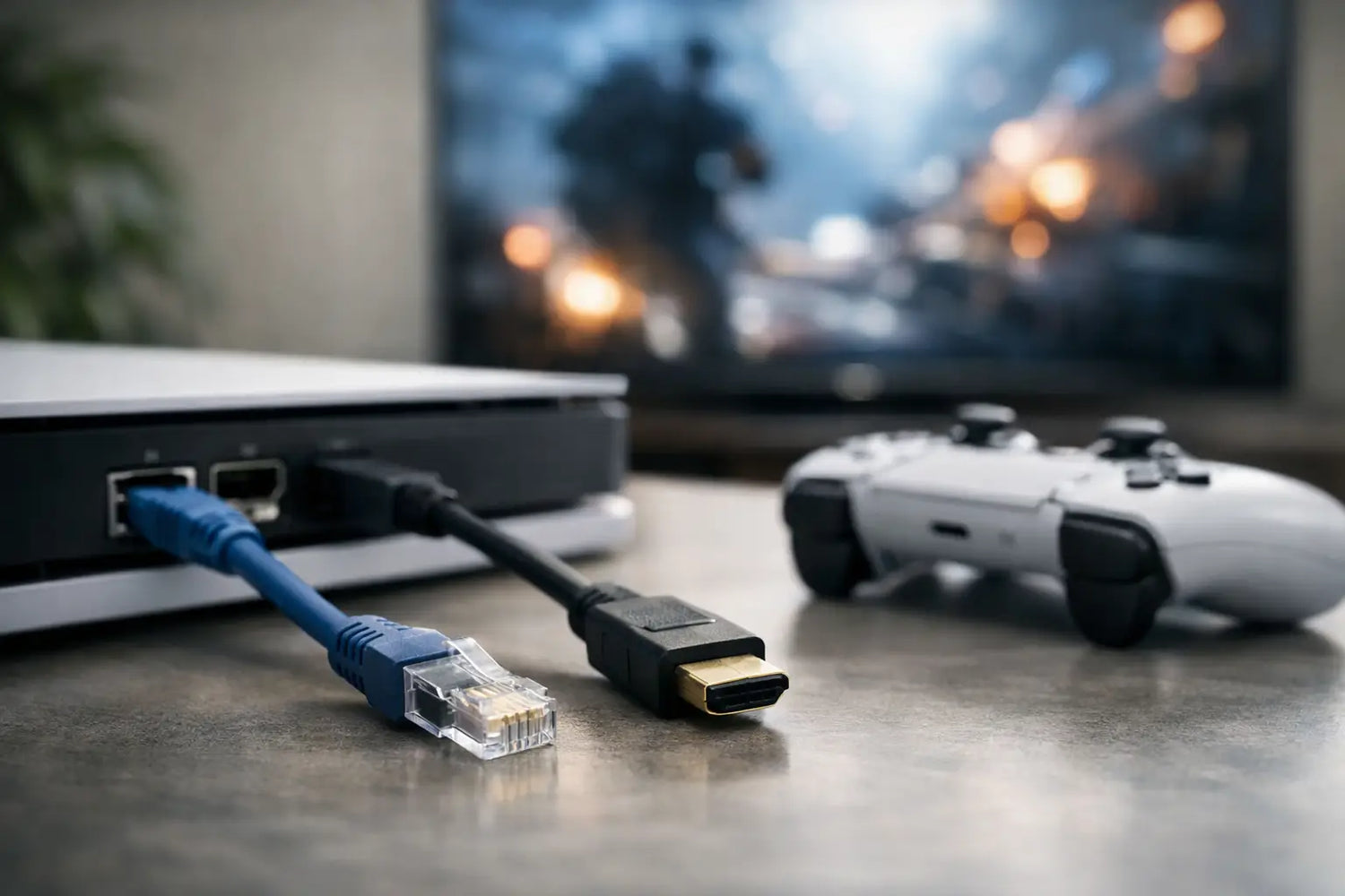 Welke kabel geeft stabieler gamen op console?