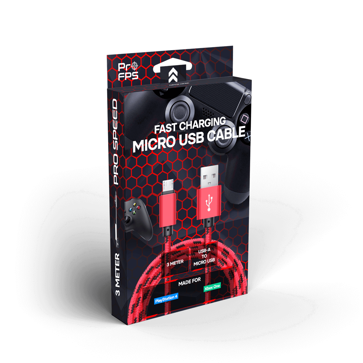 ProFPS Gaming Snellader Micro USB