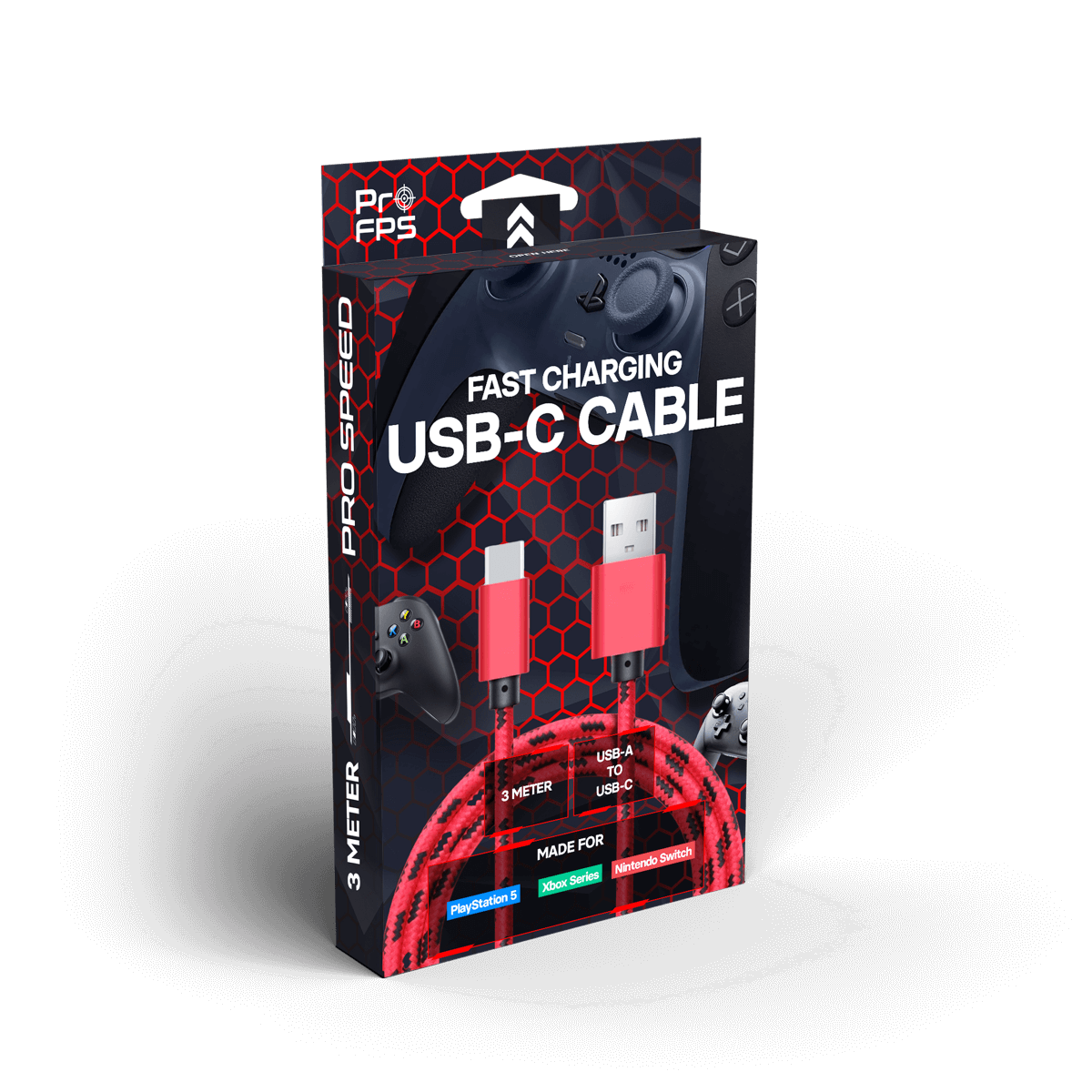 ProFPS Gaming Snellader USB-C