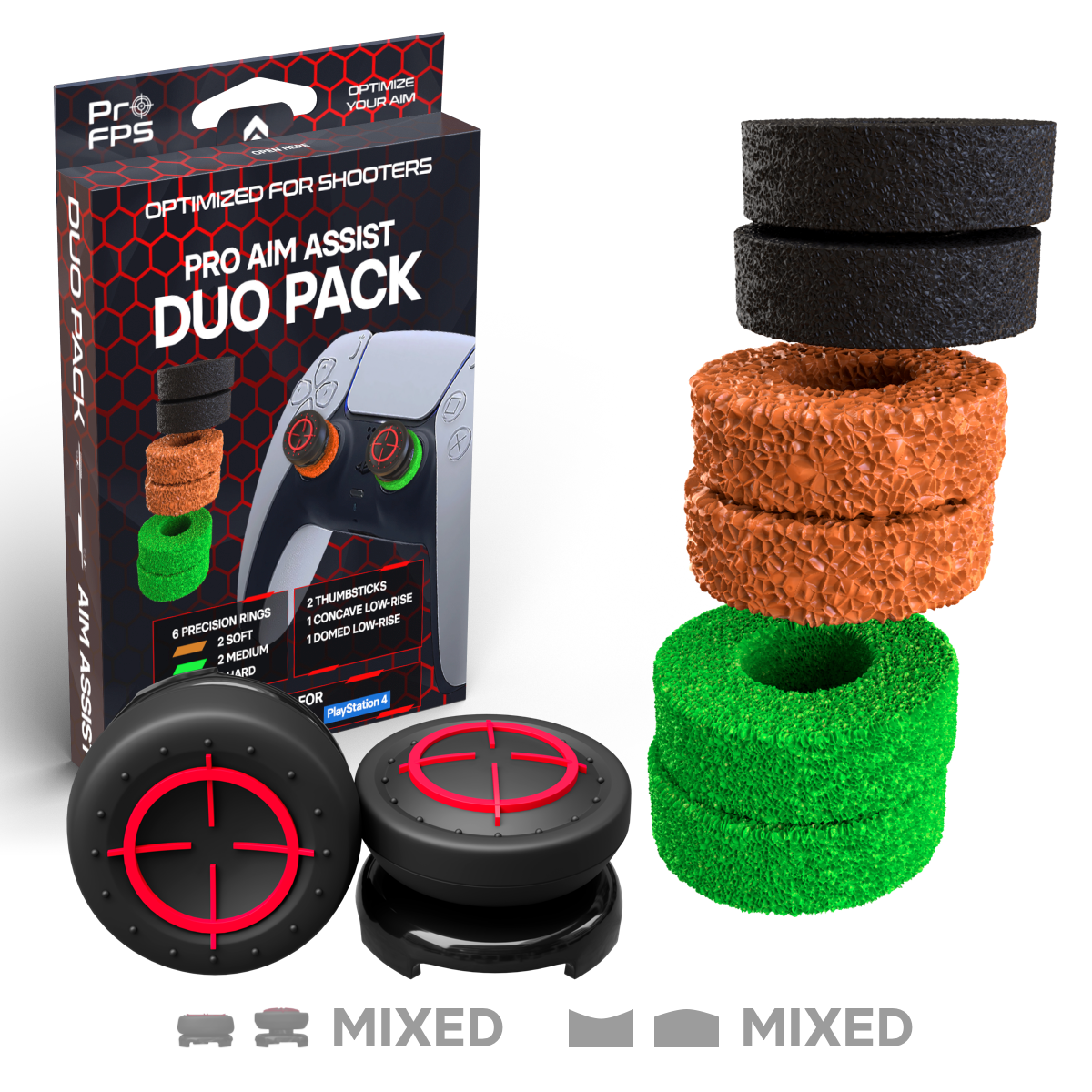 Precision Rings + Thumbsticks