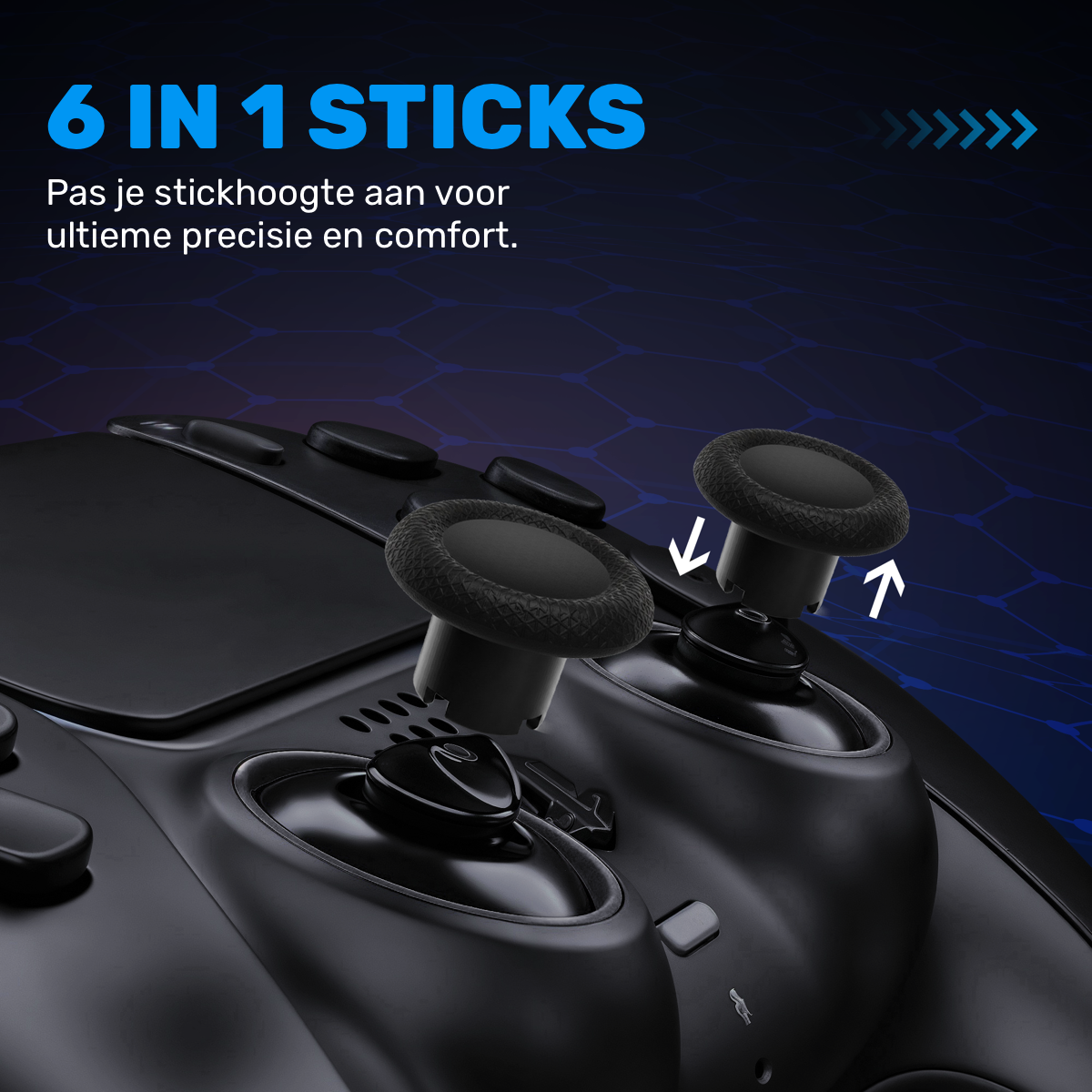 CS eSports Controller PS5 - Zwart