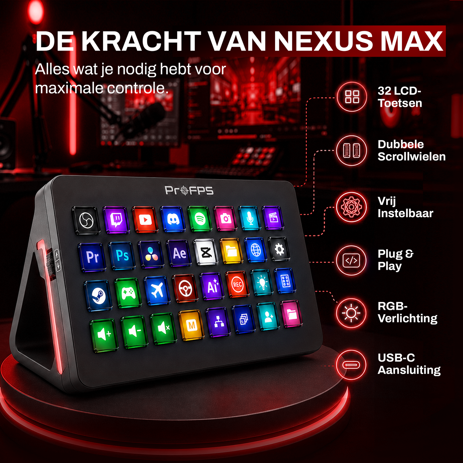 Nexus Max Streaming Deck