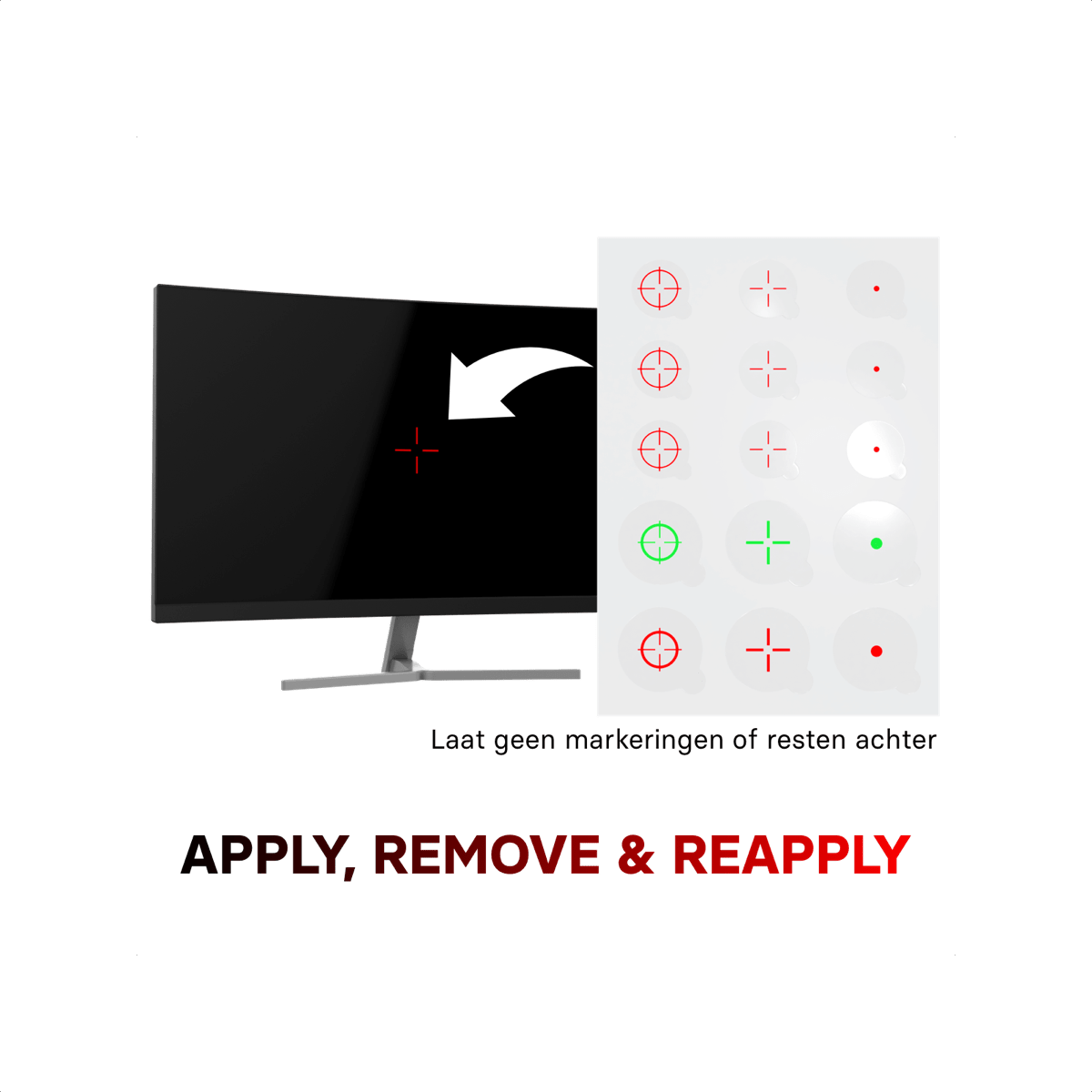 ProFPS Duo Pack Precision Rings + Crosshair Decals