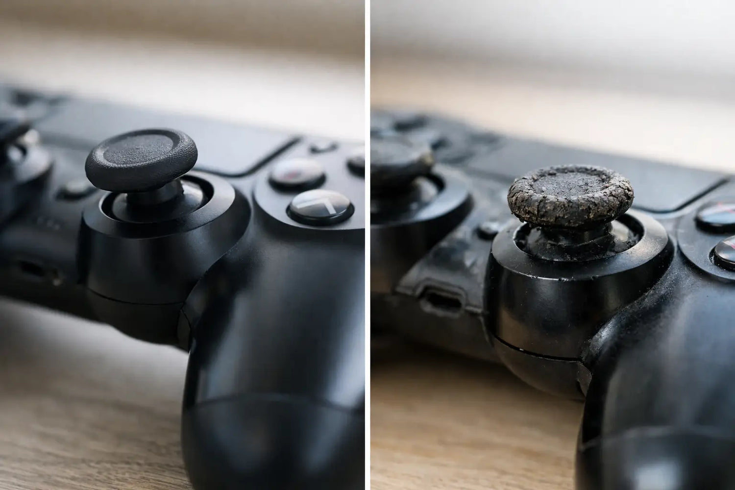 Stick drift versus versleten sticks