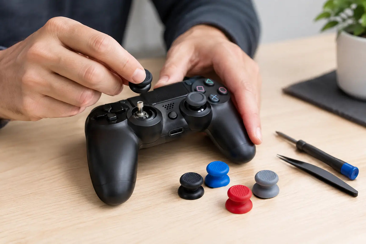 Joystick caps vervangen veilig zonder stick drift