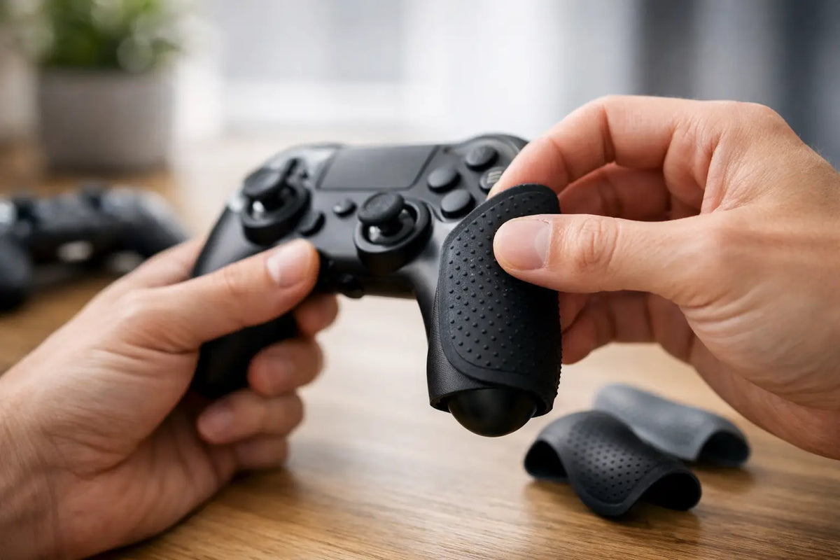 Controller grips correct bevestigen in 5 stappen