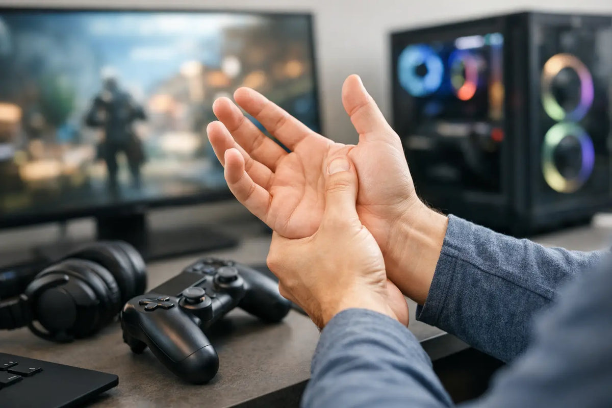 Minder handkramp tijdens gamen: zo pak je het aan