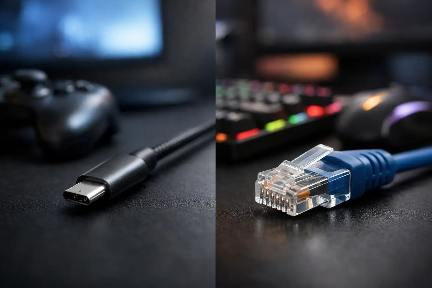 USB-C versus ethernet: wat is beter voor gaming?