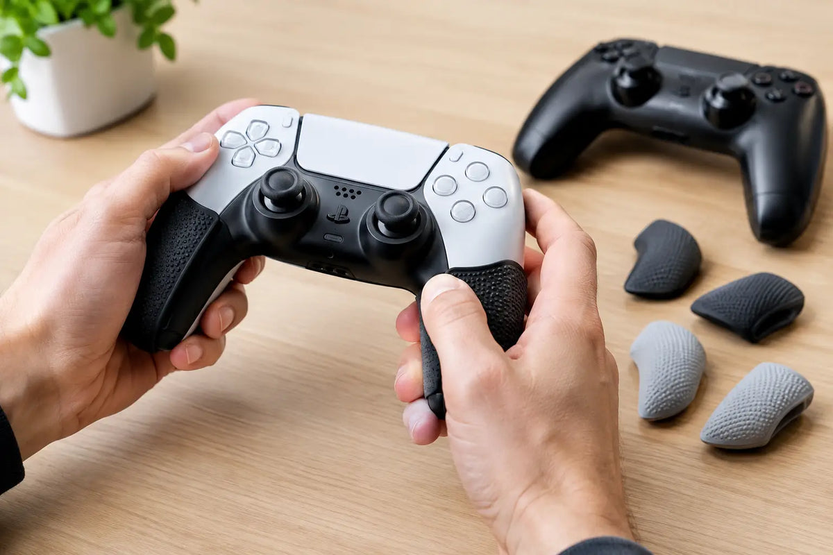 Review controller grips tegen slip getest