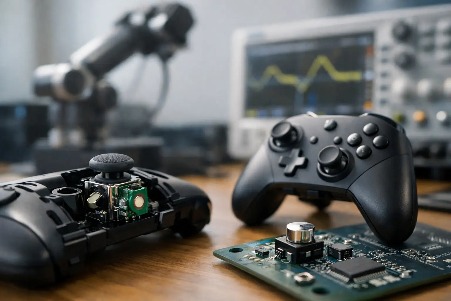 Nieuwe ontwikkelingen in Hall Effect controllers