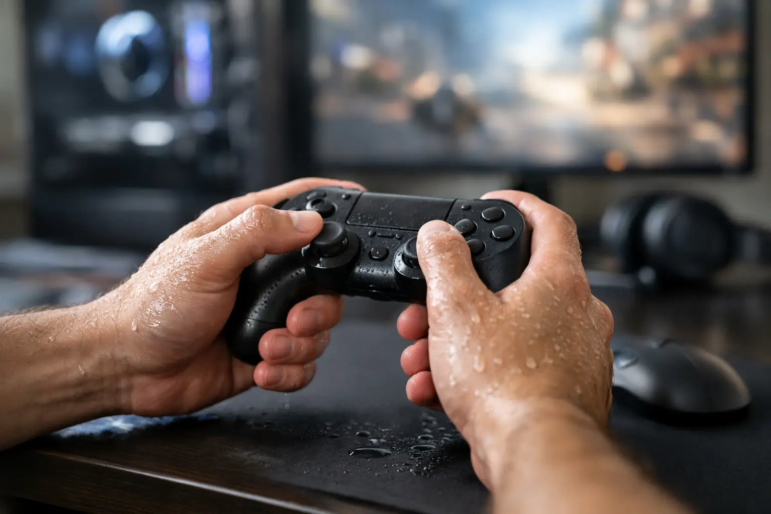 Hoe voorkom je zweethanden bij gamen?
