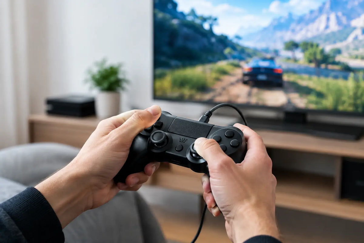 Bedrade controller: sneller, stabieler gamen