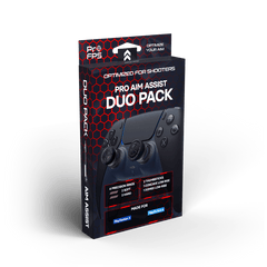ProFPS Duo Pack Precision Rings + Thumbsticks Mixed (Black edition)