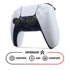 ProFPS Duo Pack Precision Rings + Thumbsticks Mixed (Black edition)