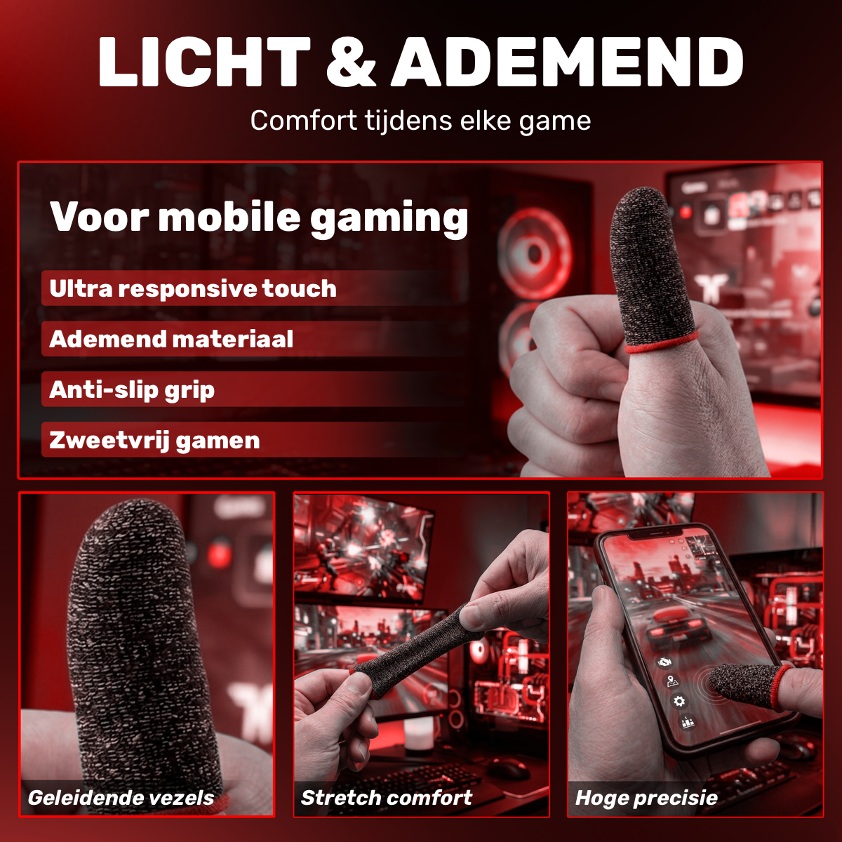 Gaming Finger Sleeves