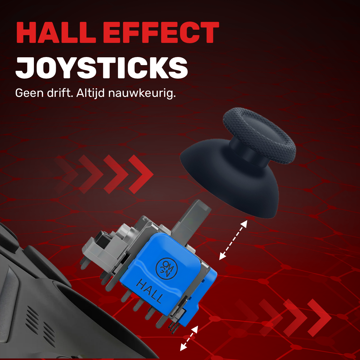 PS5 Hall Effect eSports Controller met Hair Triggers