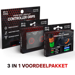 ProFPS Mega Pack Controller Grips + Precision Rings + Thumbsticks Mixed