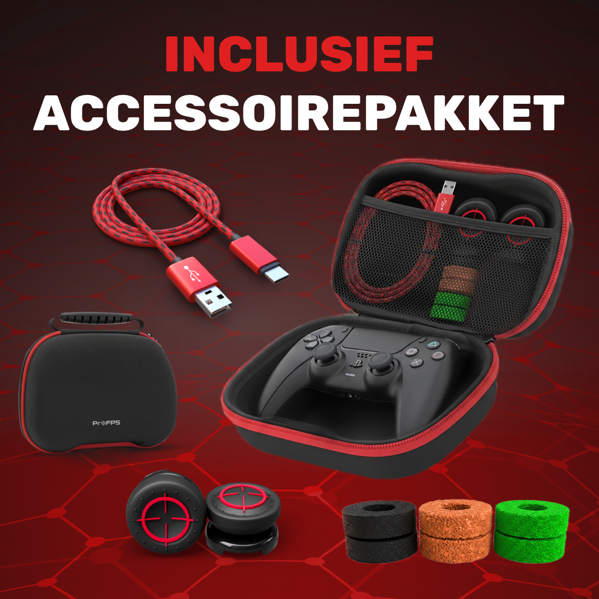 PS5 Hall Effect eSports Controller met Hair Triggers