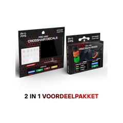 ProFPS Duo Pack Precision Rings + Crosshair Decals