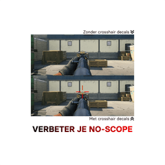 ProFPS Duo Pack Precision Rings + Crosshair Decals