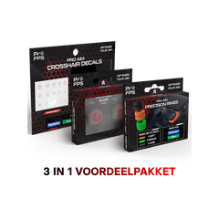 ProFPS Mega Pack Crosshair Decals + Precision Rings + Thumbsticks Mixed